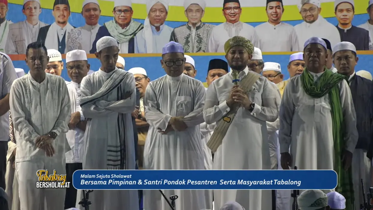 Malam Sejuta Sholawat Warnai Akhir Tahun, Tabalong Dipenuhi Lantunan Doa dan Sholawat