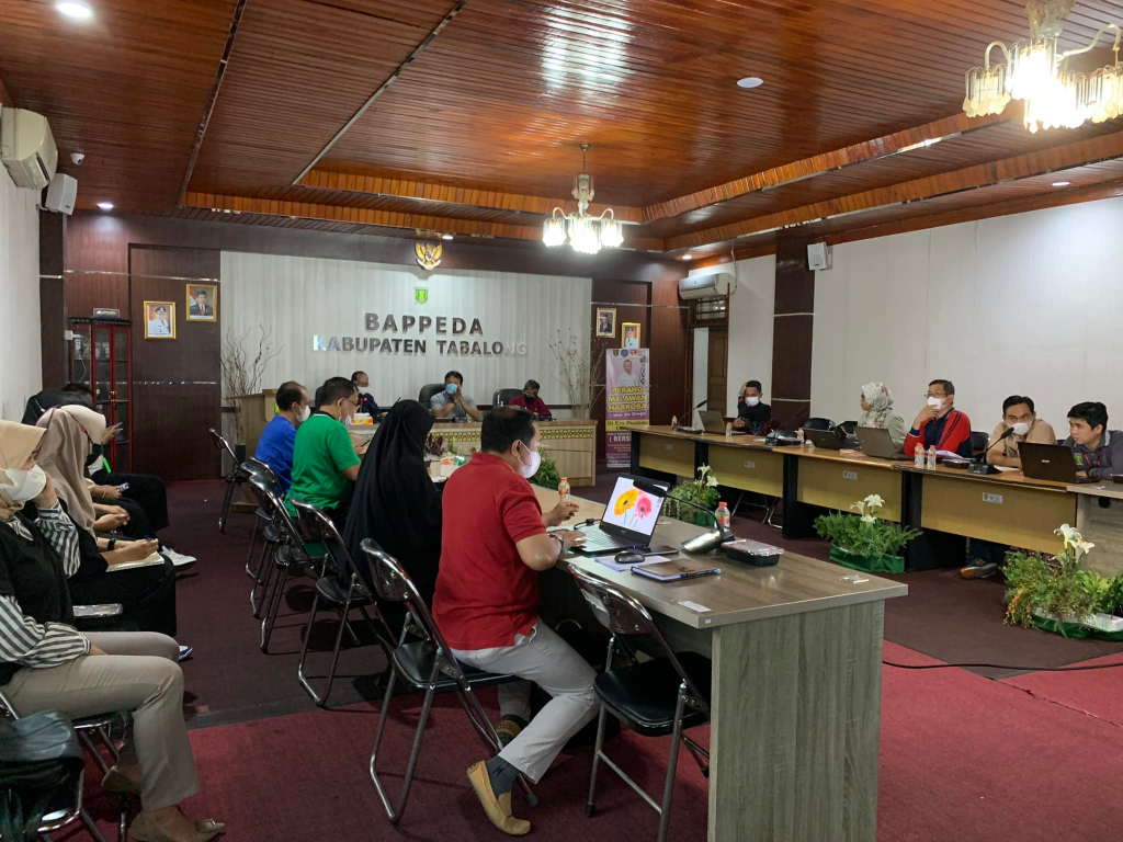 Bappedalitbang Adakan Rapat Pembentukan Tim Penyelenggara Satu Data Indonesia Di Kabupaten Tabalong