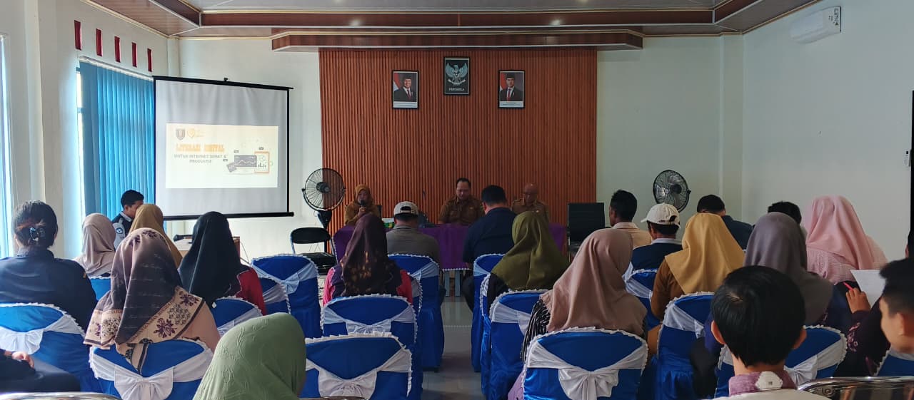 Diskominfo Kembali Gelar Workshop Internet Sehat Produktif di Desa