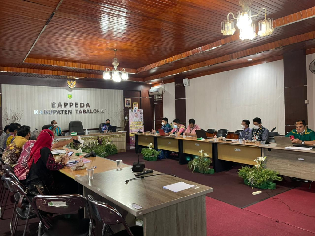 Bappedalitbang Adakan Rapat Evaluasi DAK Fisik Tahun 2021