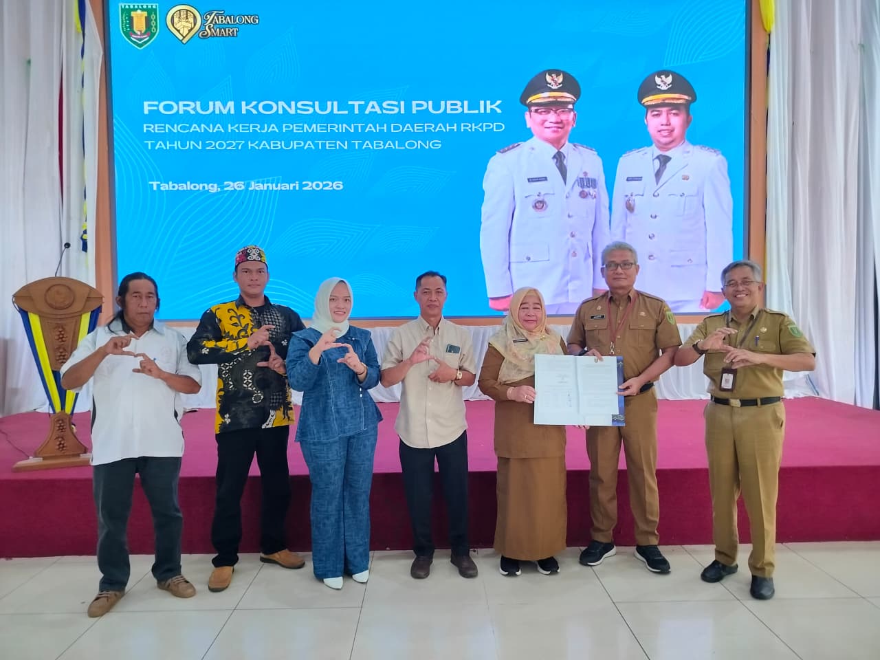Forum Konsultasi Publik RKPD Kabupaten Tabalong Tahun 2027 Digelar