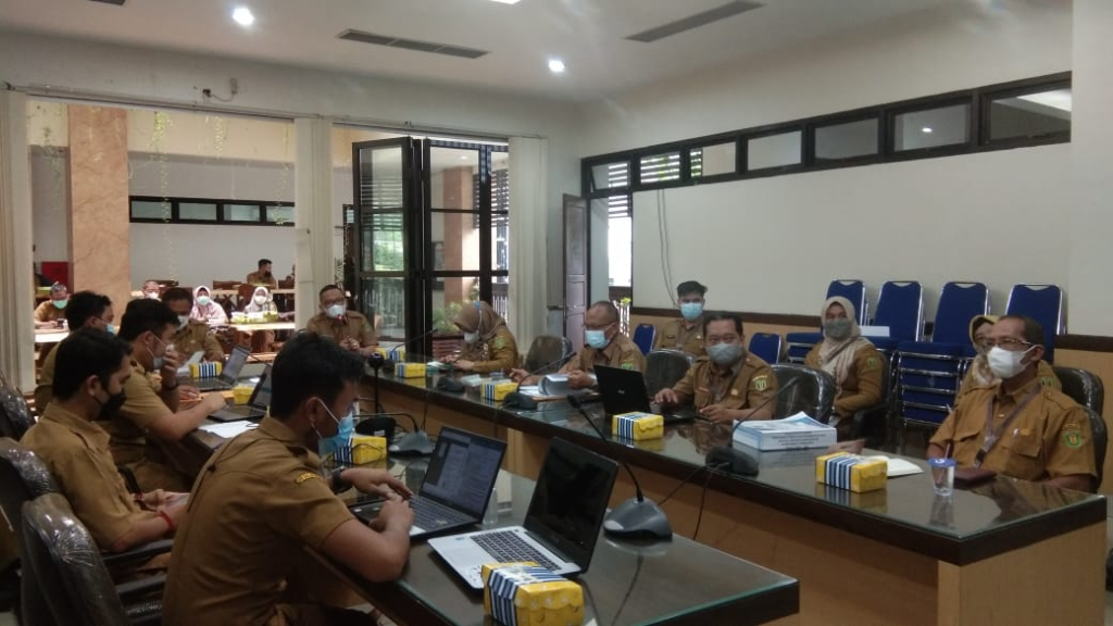 Bappeda Provinsi Kalsel Lakukan Evaluasi Raperda Perubahan RPJMD Kabupaten Tabalong 2019 - 2024
