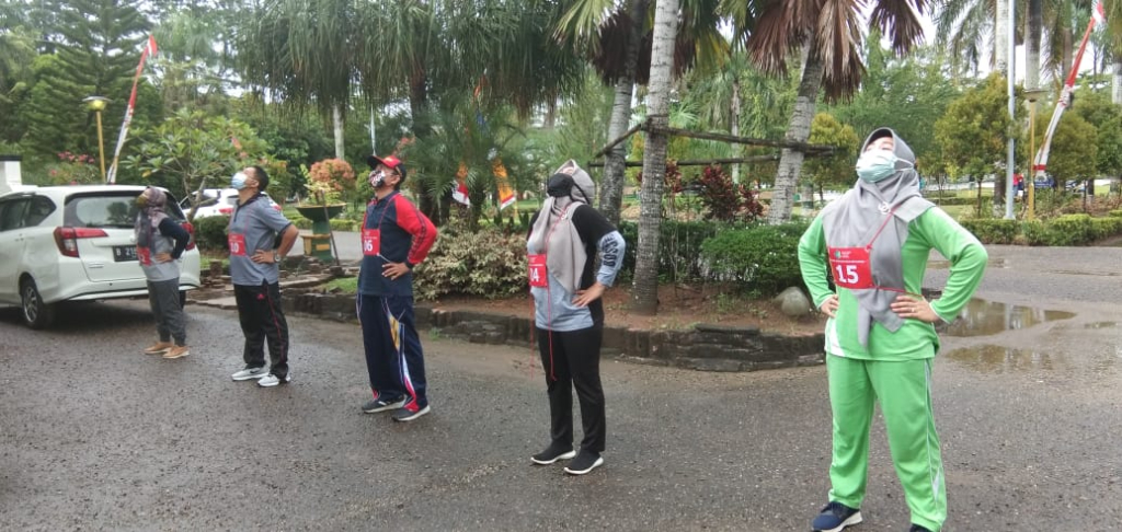 Bappeda Ikuti Tes Kebugaran Jasmani Berkala Oleh Dinas Kesehatan