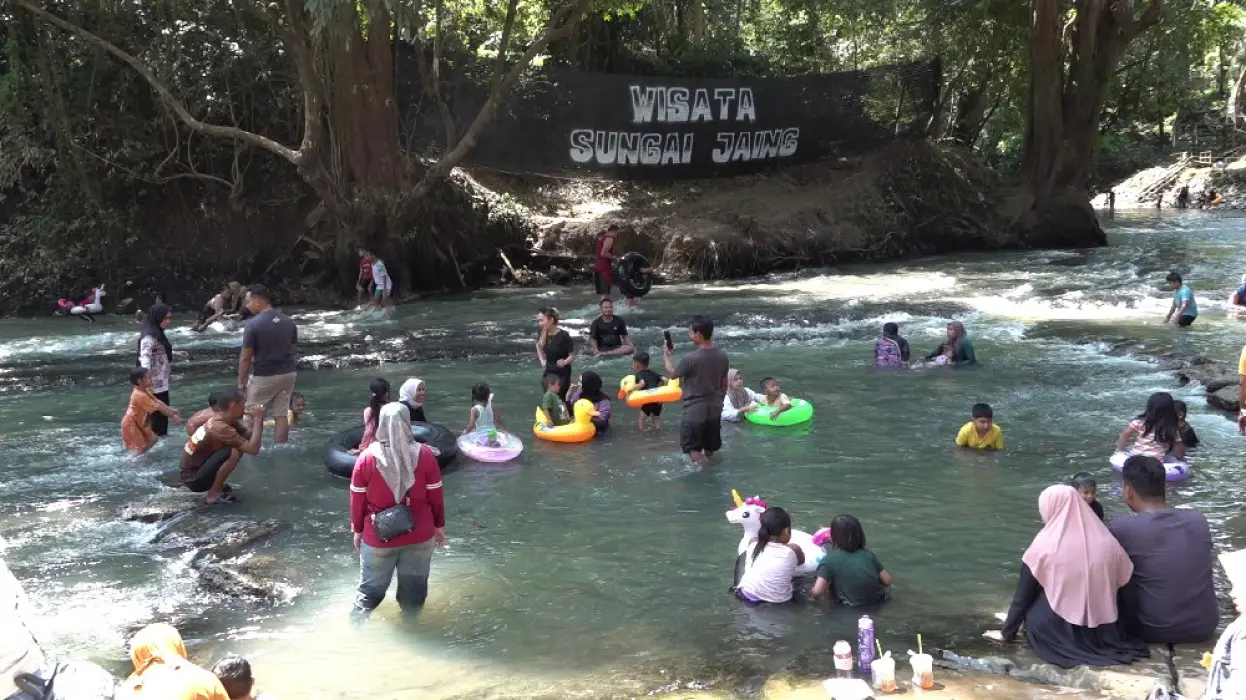 Viral di Medsos, Wisata Sungai Jaing Jadi Primadona Baru Wisata Alam Tabalong