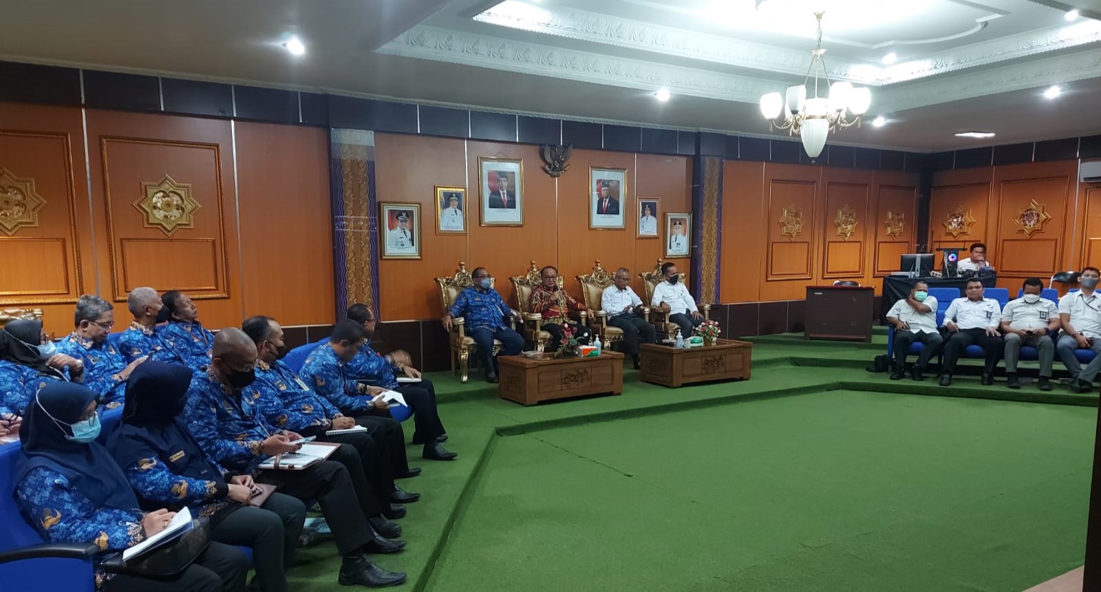 Entry Meeting BPK RI Perwakilan Provinsi Kalimantan Selatan dalam rangka Persiapan Pemeriksaan Kepatuhan atas Belanja Daerah Tahun Anggaran 2022 pada Pemerintah Kabupaten Tabalong