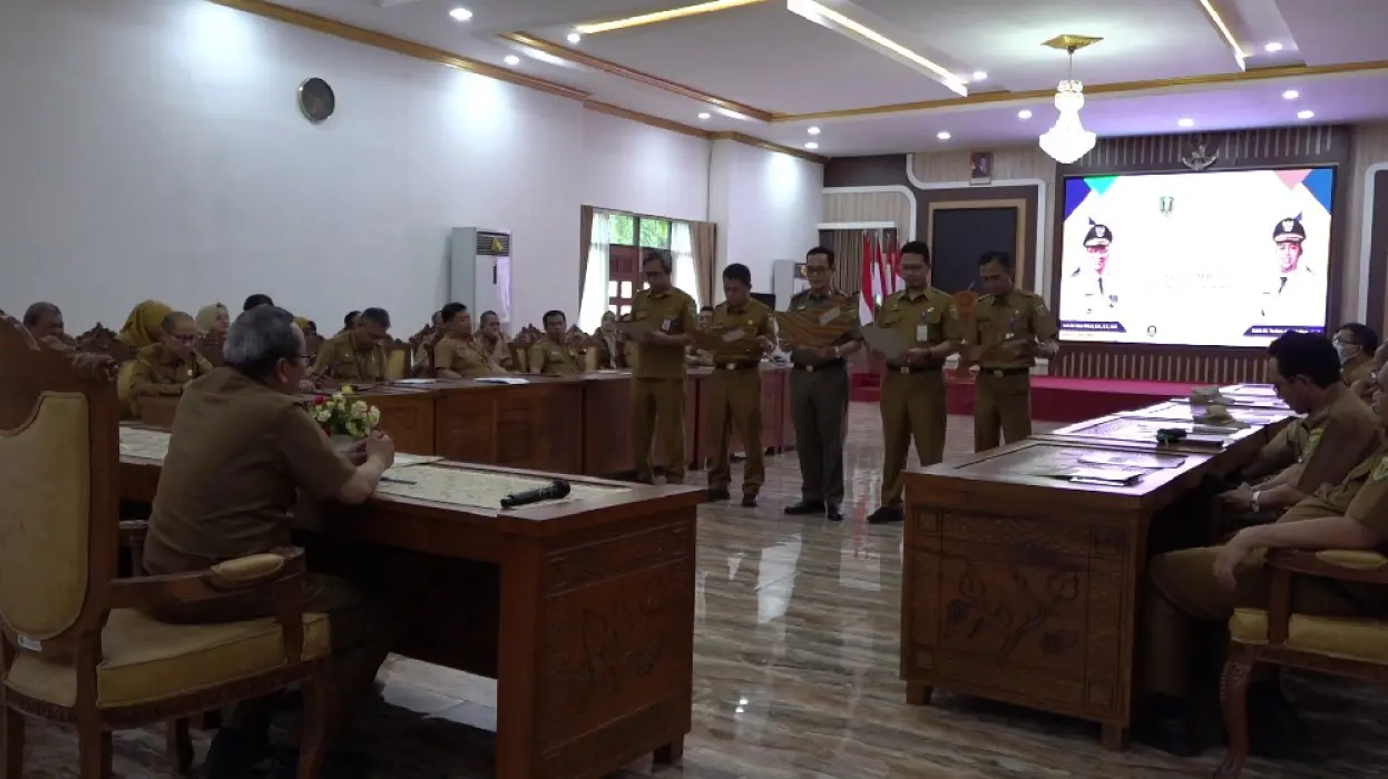 Pelayanan Masyarakat & Menghindari Korupsi Jadi Poin Penekanan Bupati Tabalong pada Jajarannya