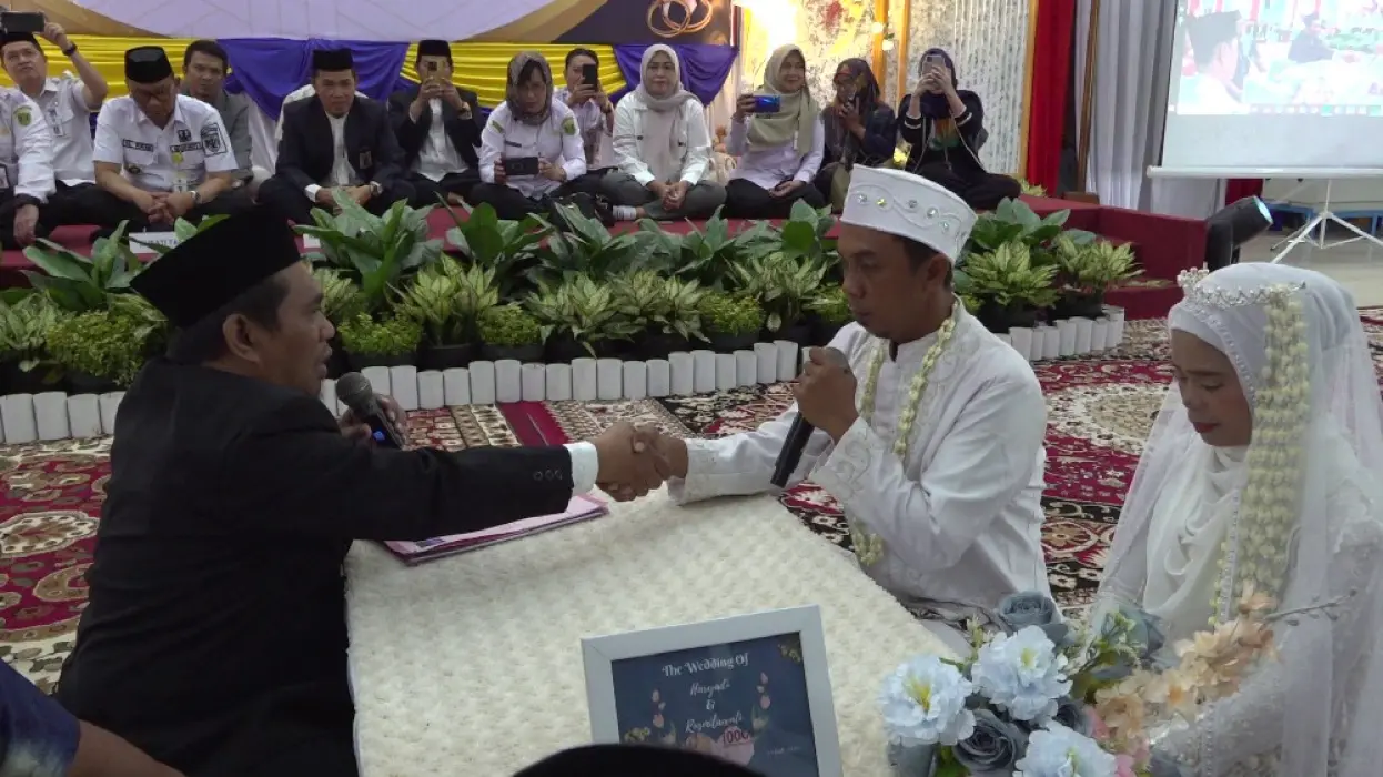 Akad Berkah, Dokumen Beres! Nikah Massal Tabalong Permudah Warga Resmi Berumah Tangga
