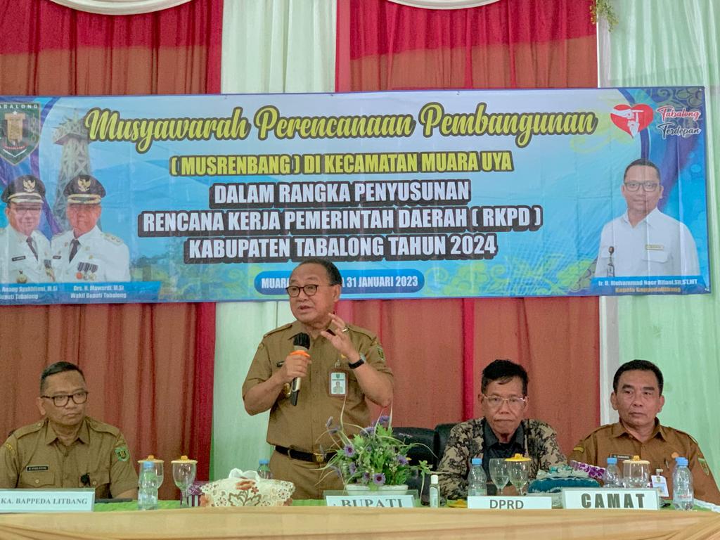 Musrenbang Muara Uya, Bupati : Brand Kita Adalah Agrowisata