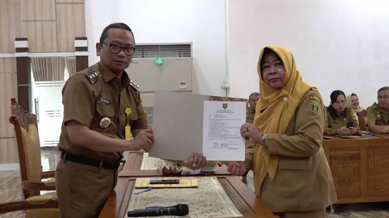 Puluhan Pejabat Tinggi Pemkab Tabalong Tandatangani Komitmen Kinerja