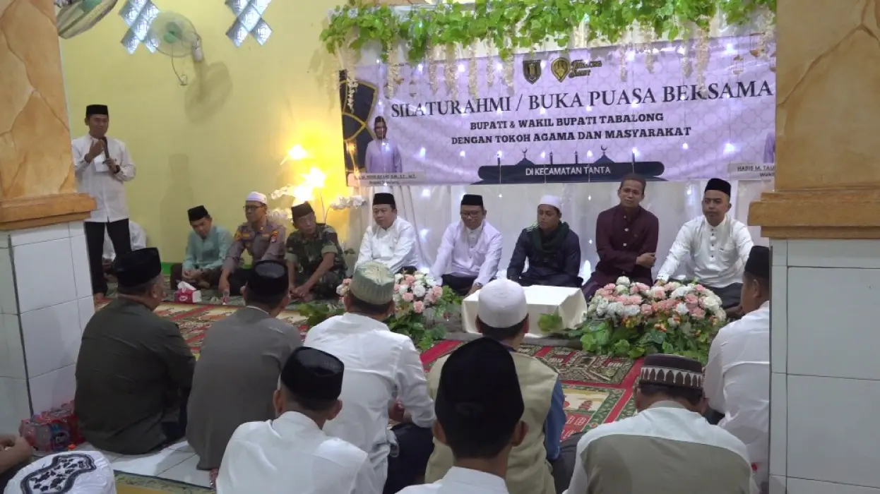 Bupati dan Wakil Bupati Tabalong Silaturahmi dan Buka Bersama di Desa Warukin