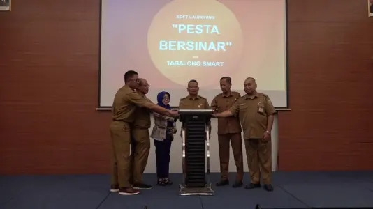 Transformasi Digital Pasar Rakyat Dimulai, Pemkab Tabalong Soft Launching Pesta Bersinar