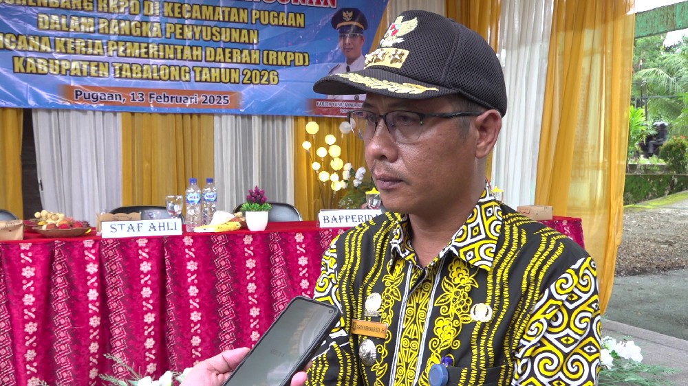 Camat Pugaan Usulkan Penguatan Bumdes & Penanganan Banjir di Lahan Pertanian 