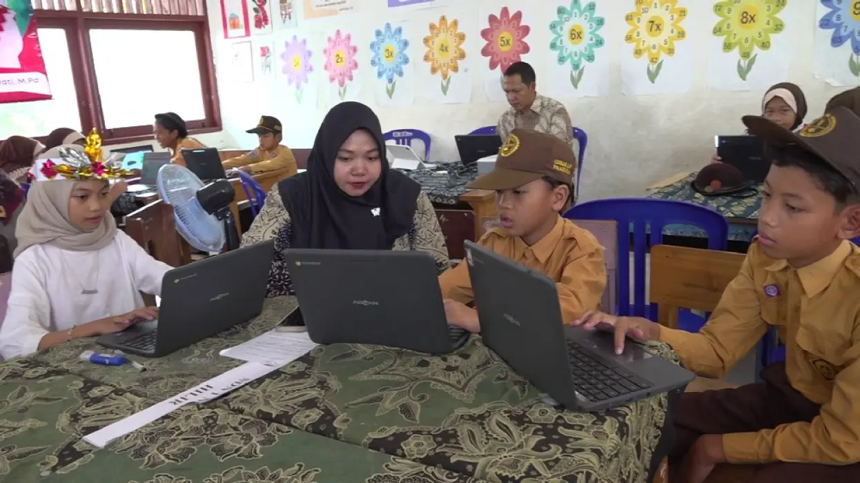 Wadahi Minat Siswa pada Teknologi, SDN 1 Nawin Hilir Terapkan Ekstrakurikuler Coding