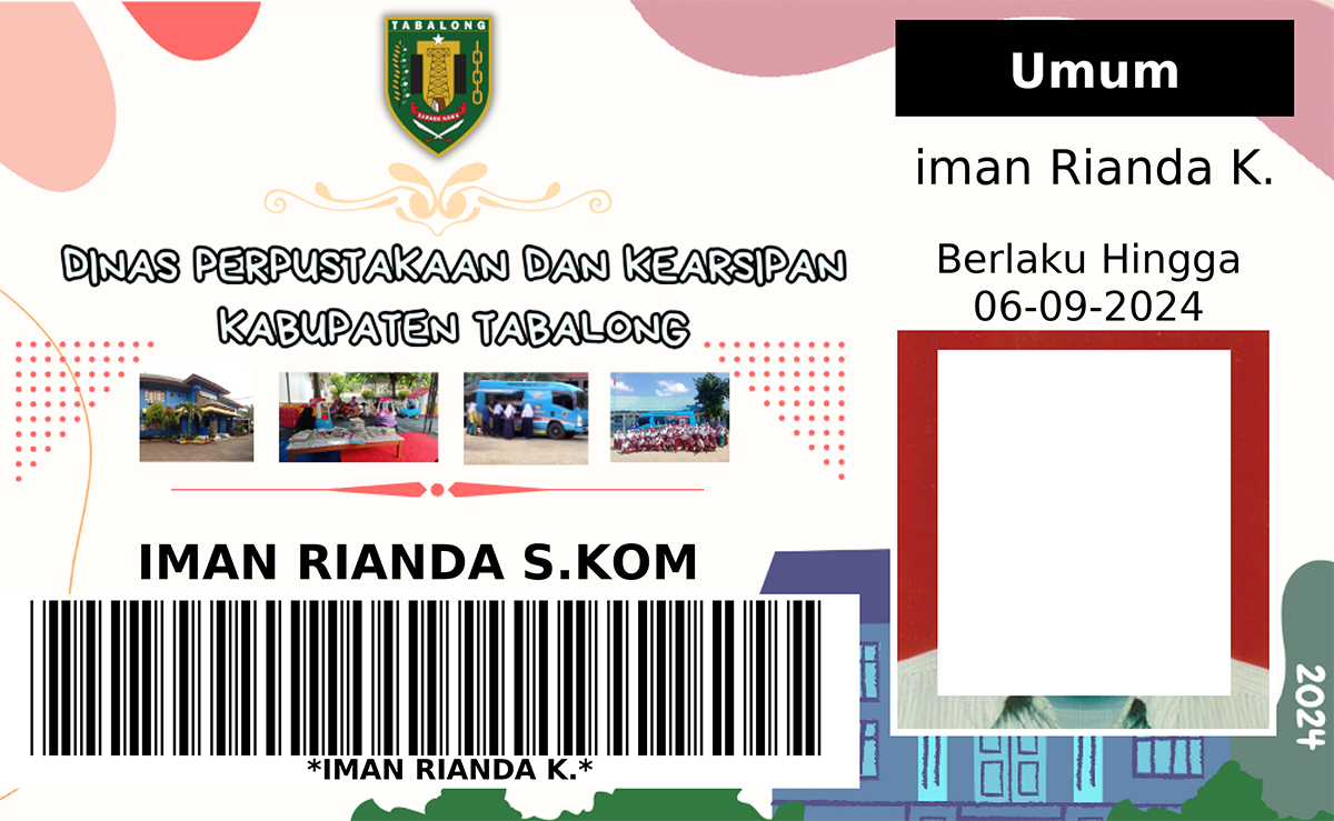 Desain Kartu Anggota Terbaru