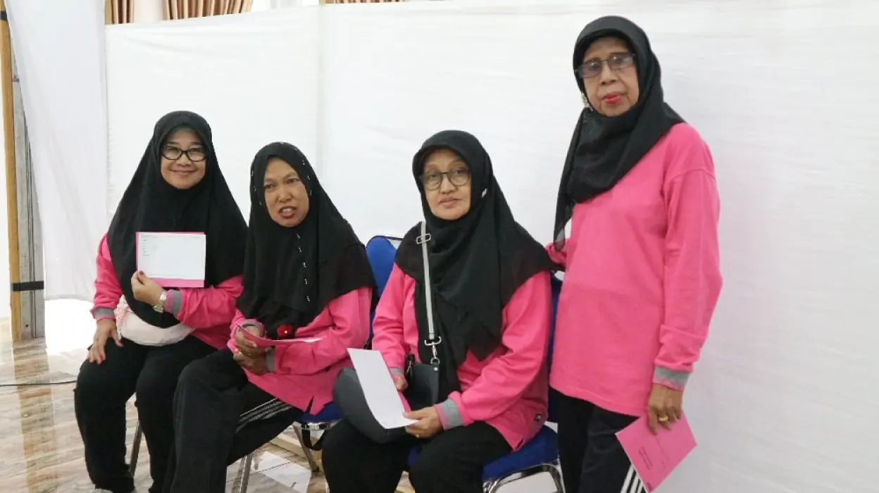 Pemeriksaan Jantung Gratis Disambut Antusias Lansia, Ketua Posyandu Lansia Tabalong Beri Apresiasi