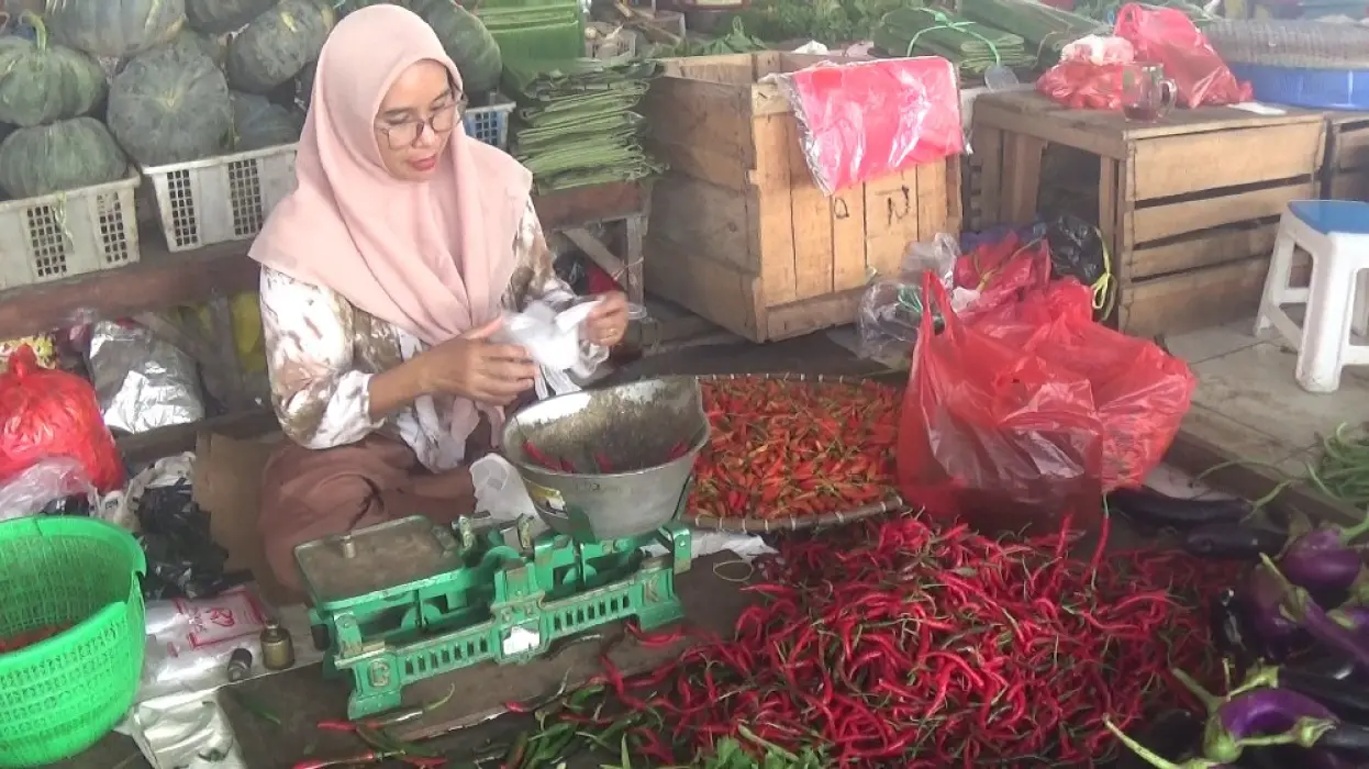 Kemarau Basah Ganggu Panen, Harga Hortikultura di Tabalong Fluktuatif