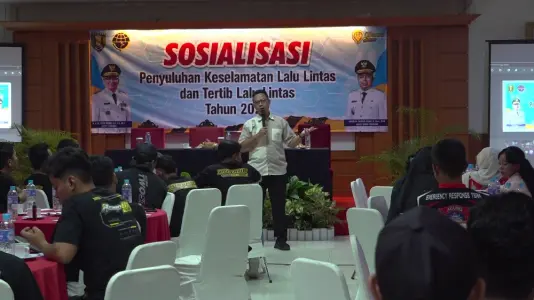 Dishub Tabalong Bekali Relawan UPBS dengan Edukasi Keselamatan Lalu Lintas & Tanggap Darurat