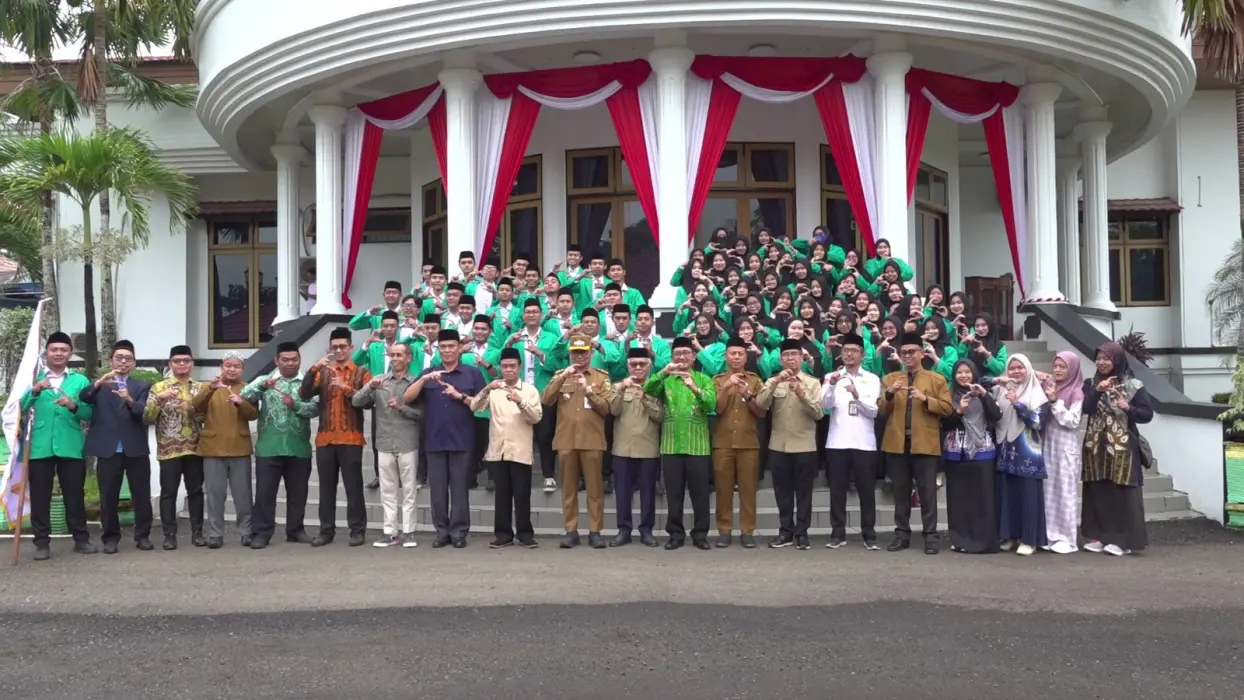Mahasiswa STIT SMN Siap Mengabdi ke Masyarakat lewat KKN di Kecamatan Kelua