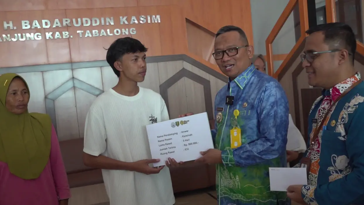 Ringankan Beban Keluarga, Dinkes Tabalong Salurkan Ratusan Juta Bantuan Pendamping Pasien