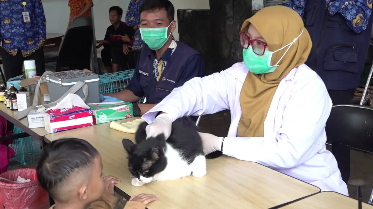 Cegah Wabah, Disbunnak Tabalong Targetkan 30 Ribu Unggas Divaksin Flu Burung