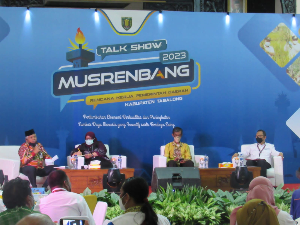Acara Puncak Musrenbang Penyusunan RKPD Kabupaten Tabalong Tahun 2023, Bappedalitbang Gelar Secara Hybrid