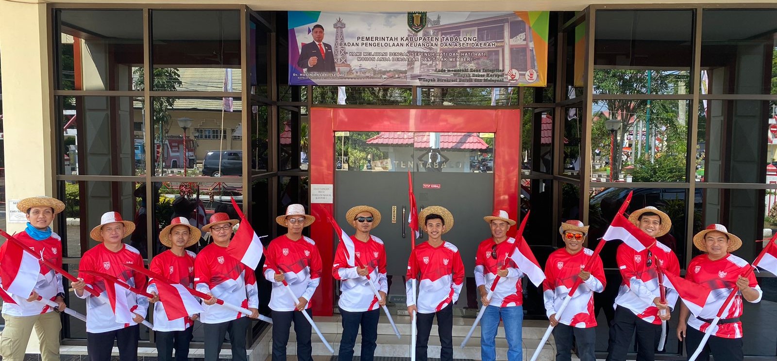 BPKAD mengikuti kegiatan Napak Tilas dalam rangkaian hari Kemerdekaan Negara Republik Indonesia
