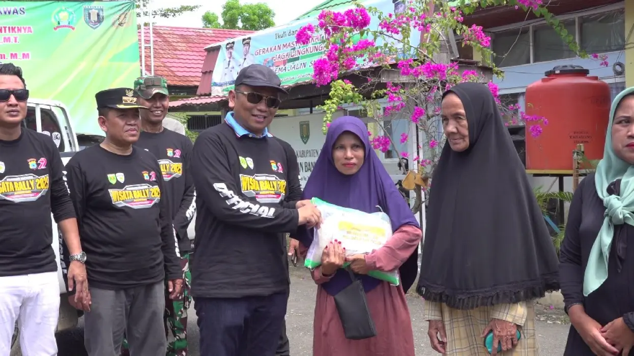 Kejurnas Wisata Rally 2025 Tabalong Diselipi Aksi Sosial Program Bela Tani