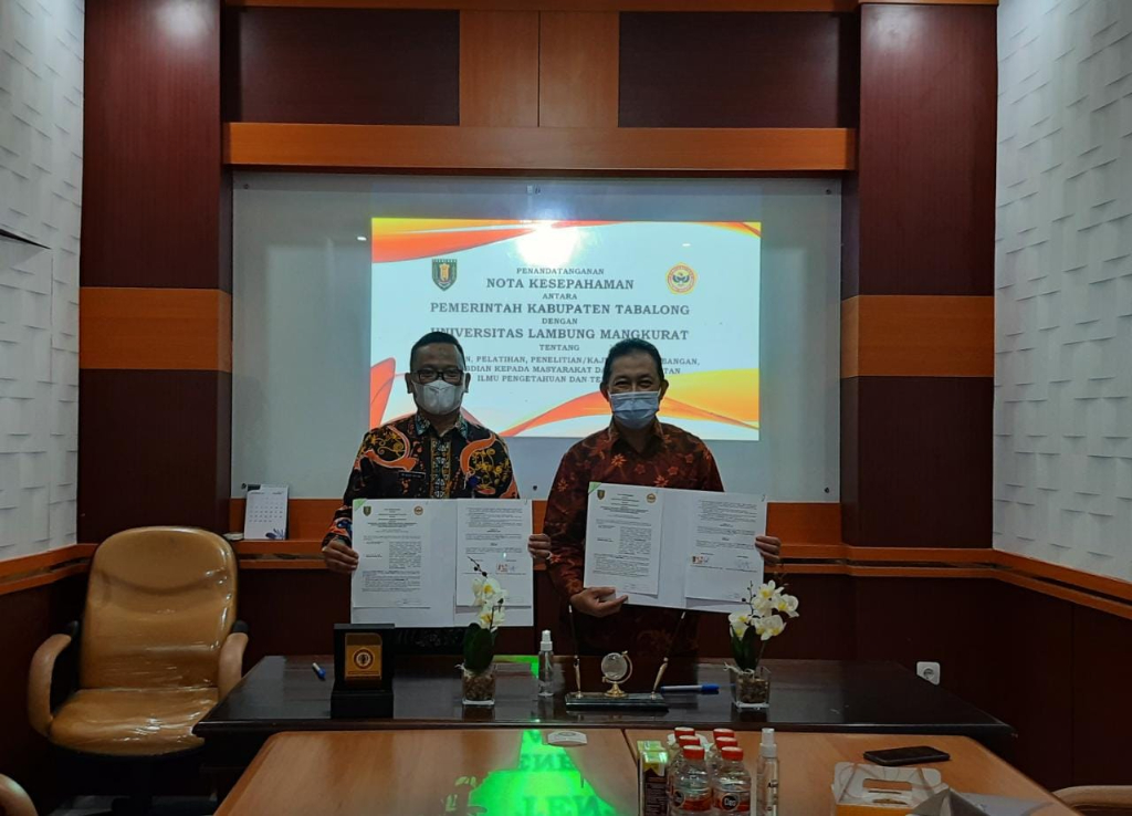 Kabupaten Tabalong Tandatangani Nota Kesepahaman dengan ULM