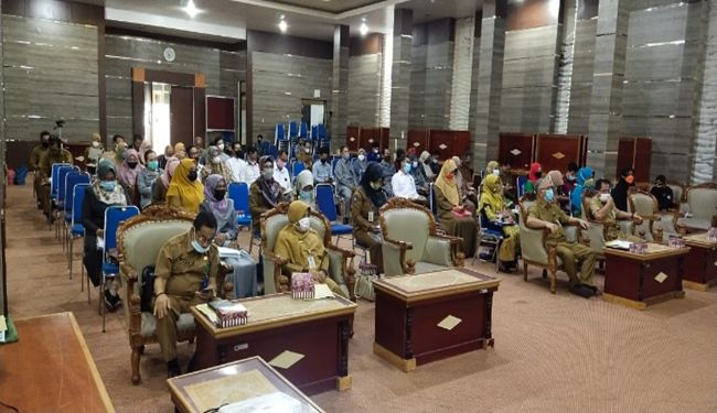 Rapat koordinasi dan sosialisasi Gerakan PBLHS