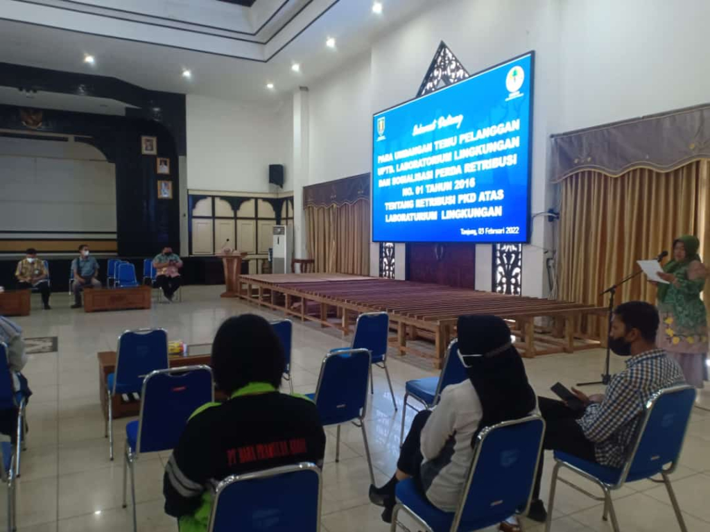 Tingkatkan Retribusi PAD Tabalong, UPTD Laboratorium Lingkungan gelar Sosialisasi dan Temu Pelanggan