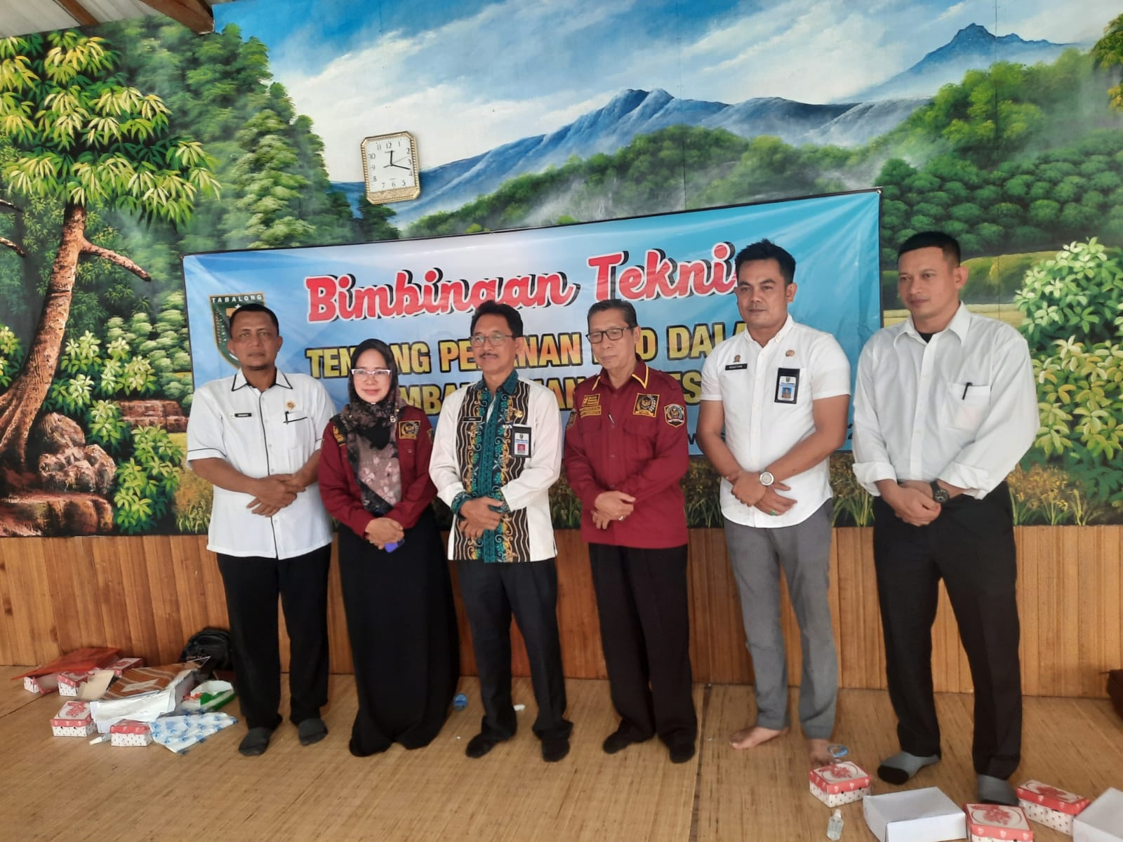sosialisasi peran BPD se Kecamatan Banua Lawas￼