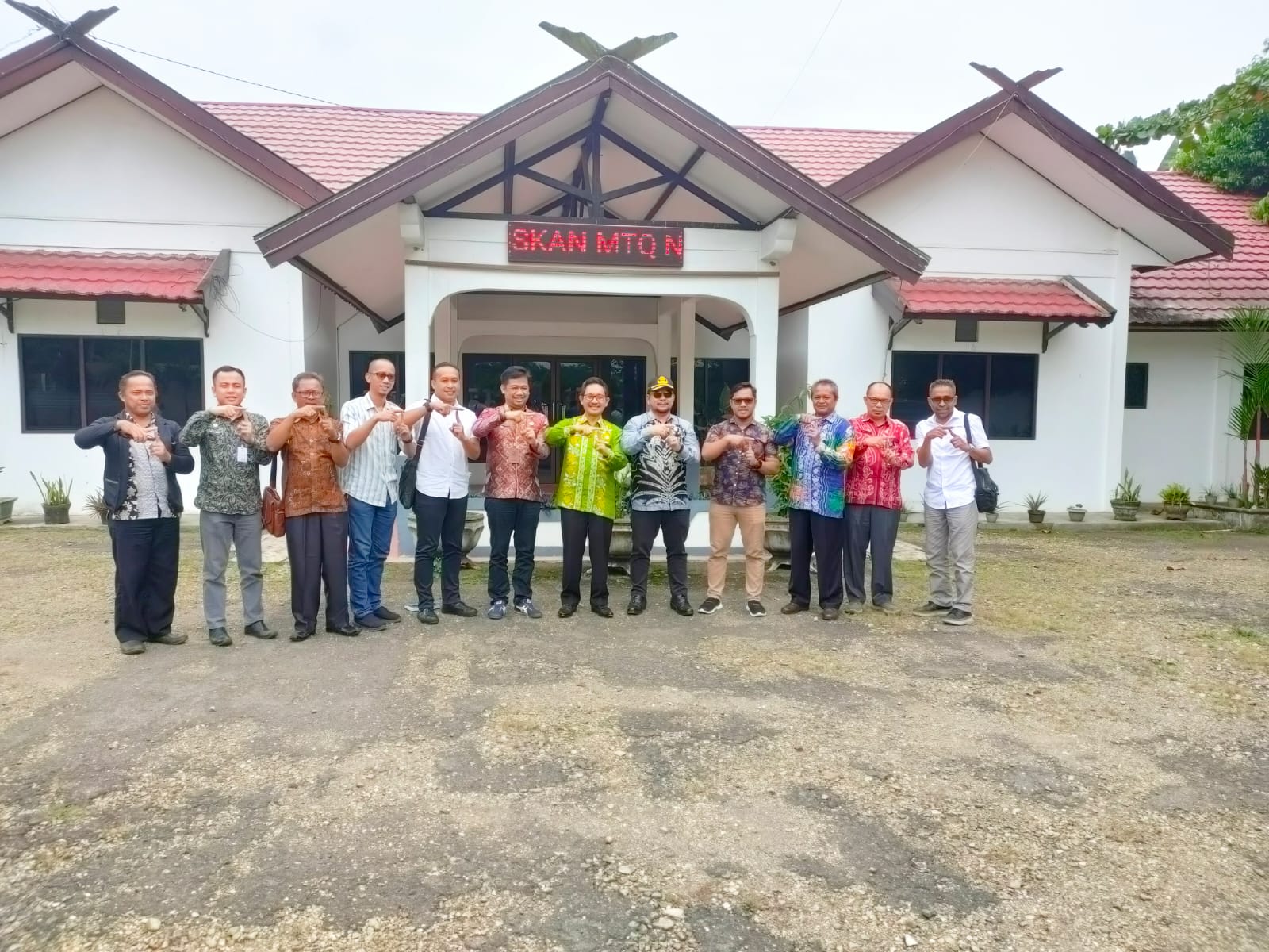  Dinas PMD Provinsi dan Perwakilan dari Polda Kal- Sel kunjungi Dinas PMD tabalong