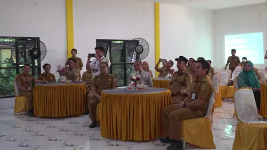 Desa Wayau Masuk 3 Besar Lomba Desa se-Kalsel, Tim Penilai Lakukan Klarifikasi Lapangan