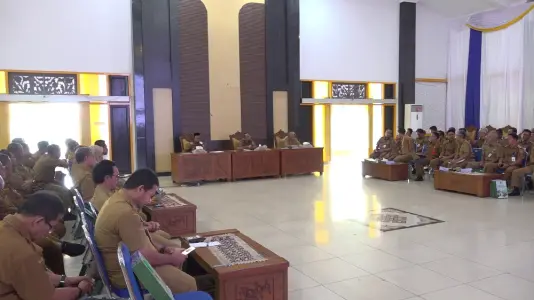 100 Hari Pertama H. Fani – Habib Taufan, SKPD Diminta Sesuaikan Proker Dengan Visi Misi Tabalong Smart