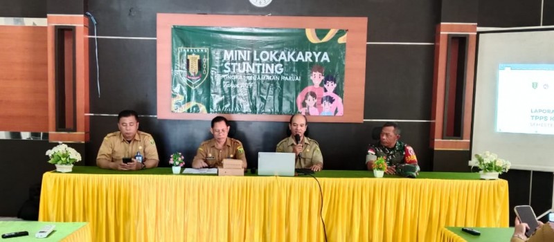 Mini Lokakarya Stunting Kecamatan Haruai