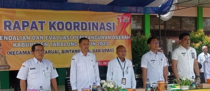 Rapat Koordinasi Pengendalian Dan Evaluasi Pembangunan Daerah Kabupaten Tabalong Tahun 2023