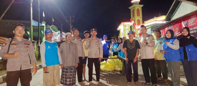 Banjir Sambangi Beberapa Desa Di Kecamatan Haruai, 3 Pilar Kecamatan Haruai Dan Relawan Bergerak Cepat