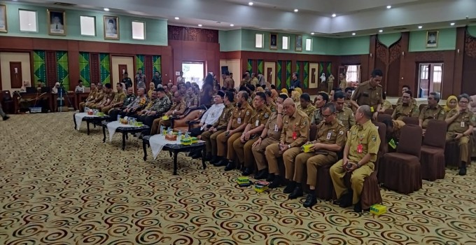 Inspektorat ikuti kegiatan sosialiasi Program  Pembentukan Percontohan Kabupaten dan Kota Antikorupsi olek KPK RI