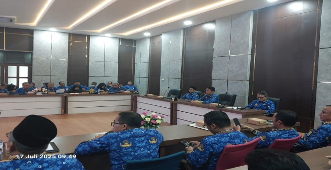Rapat Koordinasi MCSP Triwulan II Tahun 2025 dan Koodrinasi SPI Bagi Layanan Publik