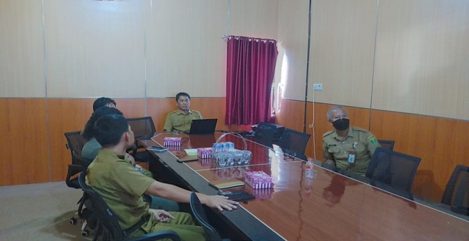 Penyampaian Hasil Monev Pengawasan dan Pembinaan Inspektorat