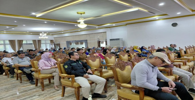 Sosialisasi Rencana Penilaian Mandiri Maturitas Penyelanggaraan SPIP dan  Pengisian Kertas Kerja