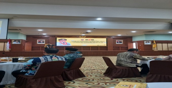 Inspektorat Tabalong Ikuti Rapat Koordinasi Optimalisasi Nilai SPI dan IPAK Provinsi Kalimantan Selatan