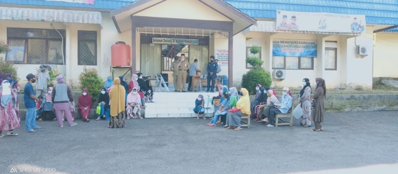 Penyaluran BST Oleh PT Pos Indonesia di wilayah Kecamatan Jaro
