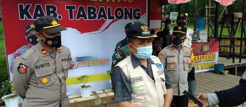 Penyekatan Perbatasan Kalsel - Kaltim