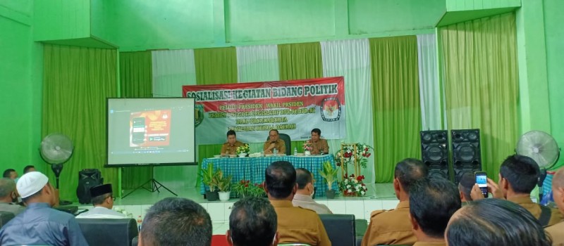 Sosialisasi Kegiatan Bidang Politik
