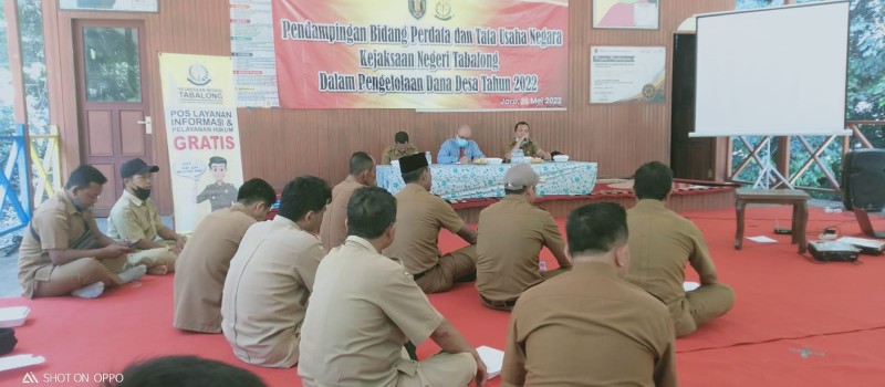 Pendampingan Bidang Perdata dan Tata Usaha Negara Kejaksaan Negeri Tabalong Dalam Pengelolaan Dana Desa Tahun 2022