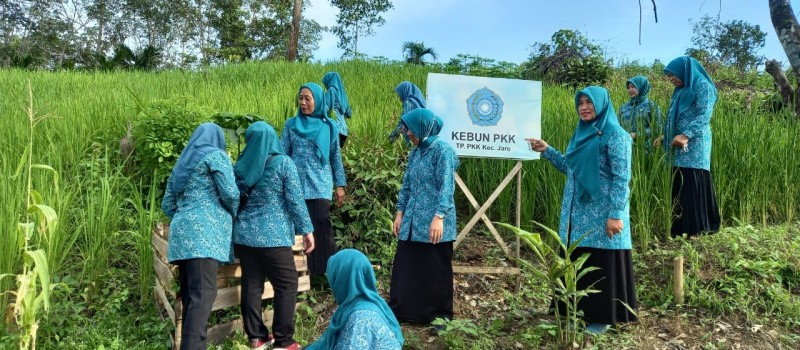 Kegiatan Ibu PKK Kecamatan Jaro