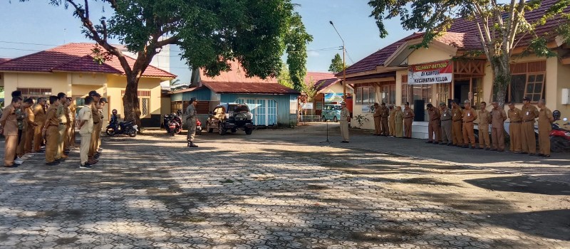 Apel Pagi Gabungan Lingkup Pemkab Tabalong 10 Juli 2023