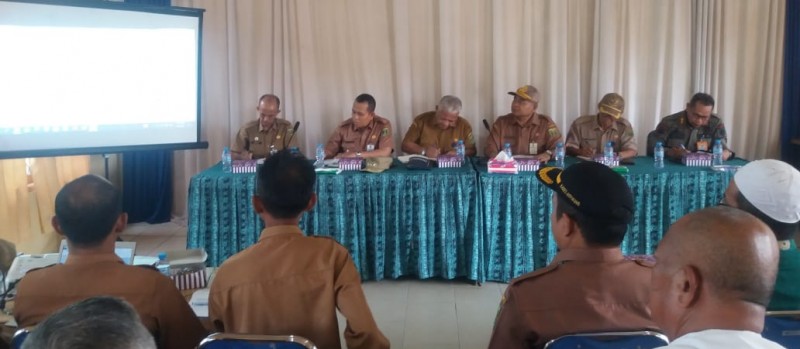 Rapat Koordinasi Terpadu di Kecamatan Kelua