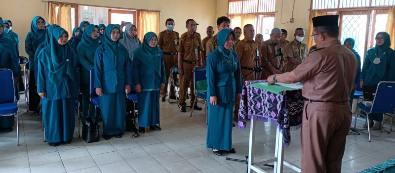 Pengukuhan Ketua Tim Penggerak PKK Kecamatan Kelua Tahun 2023